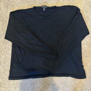 Eskandar for Bergdorf Goodman 100% Cashmere Box Top – Black – OS